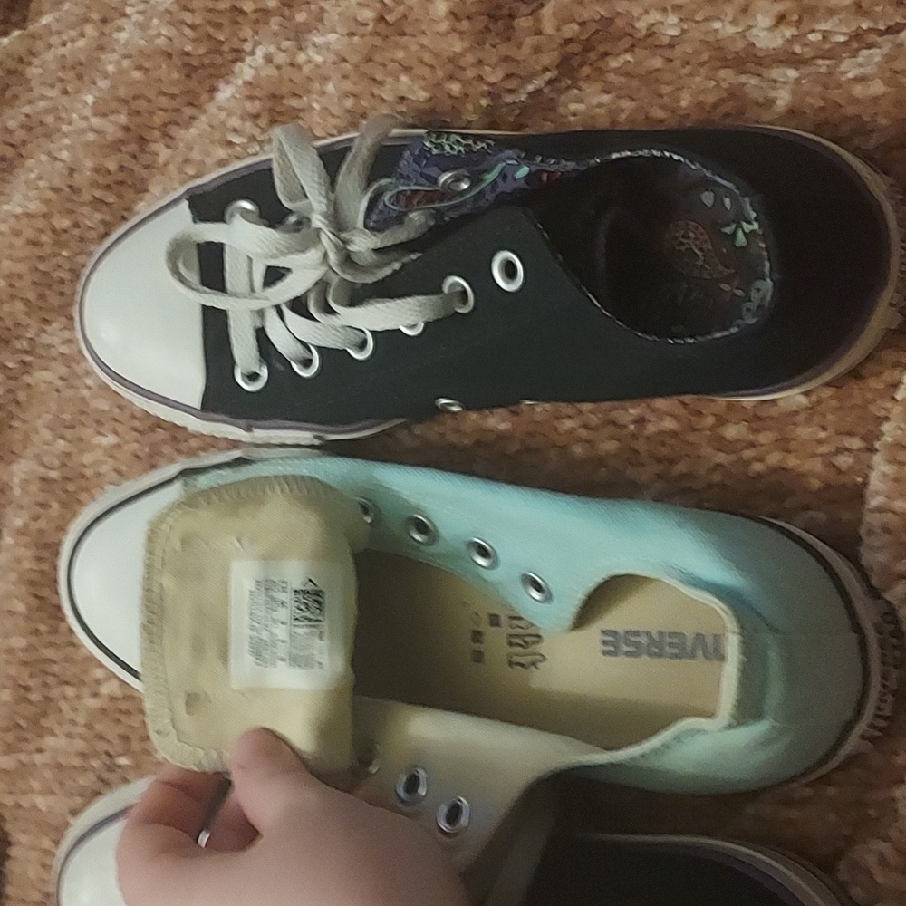 Black Low Top Converse - Picture 10 of 12